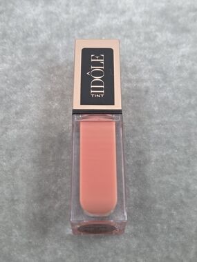 Lancome Idole Tint Liquid Eyeshadow & Liner - 07 Earth Red Swatched No Box